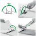 Leitz Archivador Palanca 180° Active Solid - Mecanismo 180°, 75mm - Cierre Elastico - Fundas Interiores - Lomo Redondeado - Capacidad 500 Hojas A4 - Negro PP Polyfoam Ligero