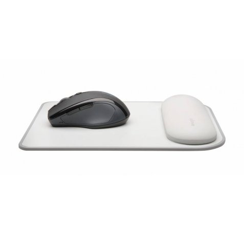 Kensington Alfombrilla Reposamuñecas Ergosoft - Diseño Ergonomico - Soporte para Pulgar - Color Gris