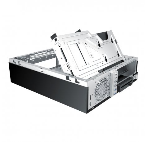 Unykach UK3001 BLACK Caja Torre MicroATX - Tamaño Disco Soportado 3.5", 2.5" - USB-A 2.0/3.0 y Audio