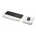 Kensington Alfombrilla Reposamuñecas Ergosoft - Diseño Ergonomico - Soporte para Pulgar - Color Gris