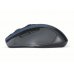 Kensington PRO Fit Raton Optico Inalambrico - Tamaño Medio - Conectividad Inalambrica de 2,4 Ghz - Diseño Ergonomico - Paneles de Goma Blanda - Sensor Optico de Alta Definicion - Color Azul