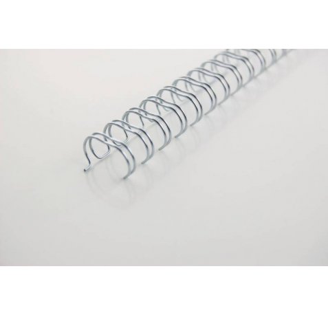 GBC Wirebind Encuadernacion de Alambre 3:1 No.5, 8mm - A4 Negro (100) - Duraderas - Proteccion de Espaciado de Precision - Construccion de Alambre de Doble Bucle - Flexible - Seguro - Amplia Gama de Tamaños y Colores - Profesional