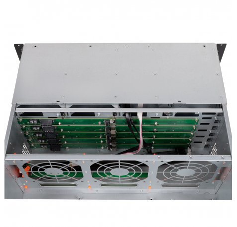 Unykach HSW4520 Servidor 4U Rack 20 Bahias Hot Swap - Tamaños de Disco Soportados 2.5", 3.5" - Placas Base Compatibles EEB, CEB, ATX, MicroATX - USB-A 2.0/3.0