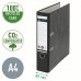 Leitz Archivador Palanca Leitz 180° Clasico Jaspeado - A4, 50mm - Mecanismo 180° - Negro Clima Compensado - Certificacion Blue Angel y Fsc