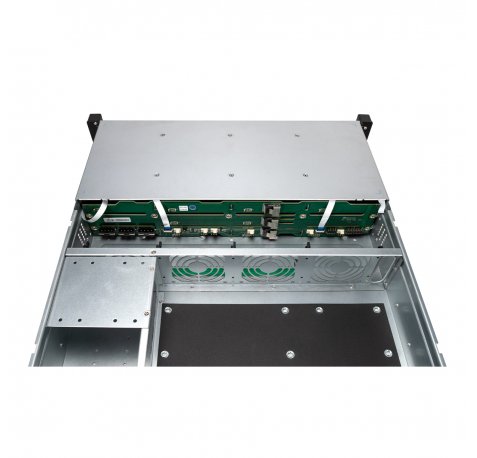 Unykach Servidor 2U Rack 12 Bahias Hot Swap - Tamaños de Disco Soportados 2.5", 3.5" - Placas Base Compatibles EEB, CEB, ATX, MicroATX - USB-A 2.0