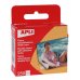 Apli Tacks Autoadhesivos Doble Cara 10x16mm - 250 Unidades por Caja - Ideal para Fotos, Scrapbooking y Manualidades - Libre de Acidos - Transparente (20 uds)