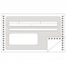 Apli Formulario Recibos en Continuo 240mm x 4' - 1 Copia - Numeracion Secuencial - Papel Autocopiativo - Blanco