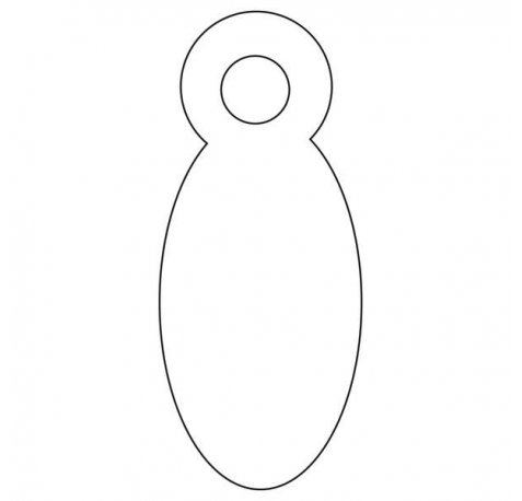 Apli Etiquetas Colgantes Blancas 8 x 19mm 1.000 U.