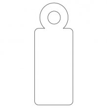 Apli Etiquetas Colgantes Blancas 9 x 24mm 1.000 U.