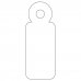 Apli Etiquetas Colgantes Blancas 11 x 29mm 1.000 U.