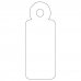 Apli Etiquetas Colgantes Blancas 13 x 34mm 1.000 U.