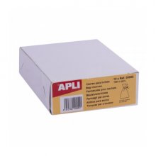 Apli Caja de 100 Cierres Metalicos Flexibles para Bolsas - Alta Resistencia a la Torsion - Reutilizables - Ideales para Escuelas, Hogares y Negocios - Color Amarillo