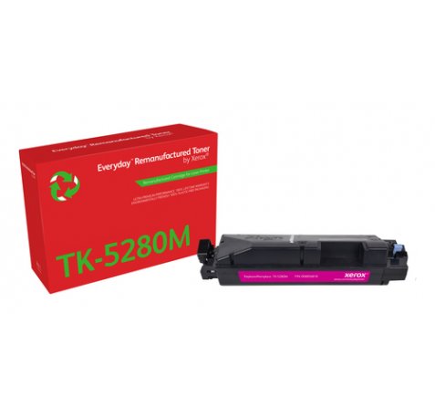 Xerox Everyday Kyocera TK5280 Magenta Cartucho de Toner Remanufacturado - Reemplaza 1T02TWBNL0/TK5280M