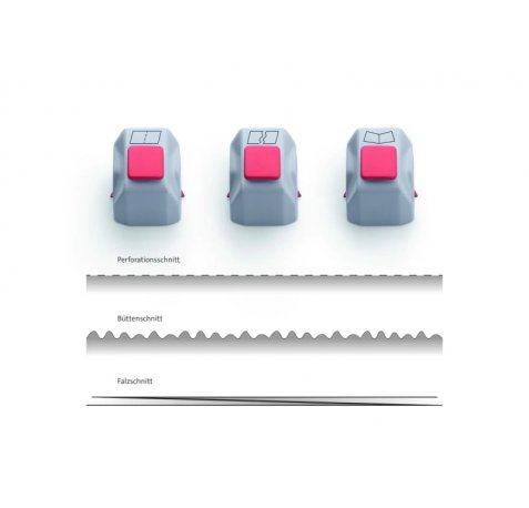 Dahle Pack de 3 Cabezales Creativos de Corte para Cizalla Dahle 507 3ª Generacion