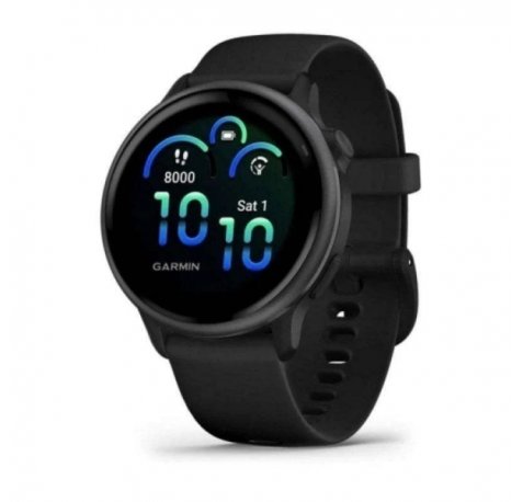 Garmin VivoActive 6 Reloj Inteligente Smartwatch - Pantalla AMOLED 1.2" - 42mm - 8GB - Autonomia hasta 11 Dias - GPS- NFC - Resistencia 5 ATM - Color Negro