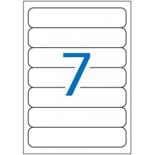 Apli Etiquetas Blancas para Archivo 190.0 x 38.0mm 25 Hojas