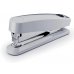 Novus B 7A Grapadora de Sobremesa + Caja de 200 Grapas 24/6 - Grapa hasta 30 Hojas - Grapado Cerrado, Abierto y Clavado - Color Gris