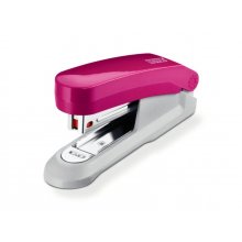 Novus Evolution E15 Fresh Grapadora de Sobremesa - Hasta 15 Hojas - Grapado Cerrado y Clavado - Incluye 200 Grapas NÂº10 - Color Rosa/Gris