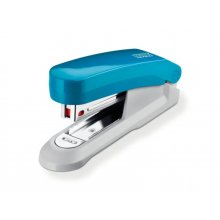 Novus Evolution E15 Fresh Grapadora de Sobremesa - Hasta 15 Hojas - Grapado Cerrado y Clavado - Incluye 200 Grapas NÂº10 - Color Azulon/Gris
