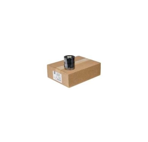 Zebra ZipShip 2300 Pack de 12 | Cintas de transferencia termica original - cintas de cera - nucleo ancho longitud