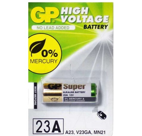 GP Pack de 1 Pila Alcalina 23A 12V