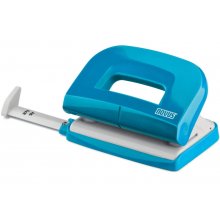 Novus E210 Fresh Perforadora PequeÃ±a de Papel - Hasta 10 Hojas - Guia de Posicionamiento - Punzones 5.5mm - Color Azulon