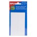 Apli Etiquetas Doble Frontal Blancas 31.0 x 100.0mm