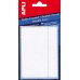Apli Etiquetas Doble Frontal Blancas 53.0 x 82.0mm