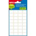 Apli Etiquetas Minibolsa Blancas 13.0 x 40.0mm 6 Hojas