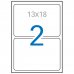 Apli Etiquetas Blancas Calidad Foto 178.0 x 127.0mm 10 Hojas