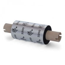 Zebra ZipShip 3200 Pack de 12 | Cintas de transferencia termica original - cintas de mezcla cera/resina - nucleo ancho longitud