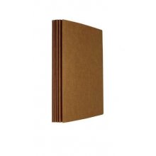 Mariola Pack de 50 Subcarpetas Kraft 200gr - Formato Folio - Ranura para Fastener - Color Marron