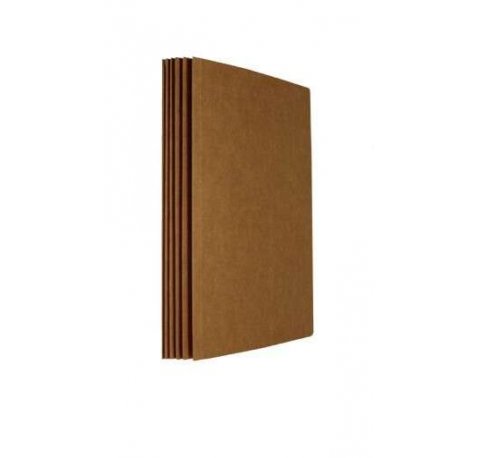 Mariola Pack de 50 Subcarpetas Kraft 200gr - Formato Folio - Ranura para Fastener - Color Marron