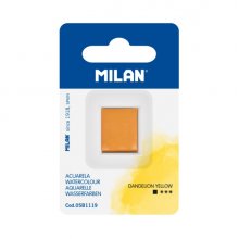 Milan Art Acuarela de Recambio - Medio Godet - Color Amarillo