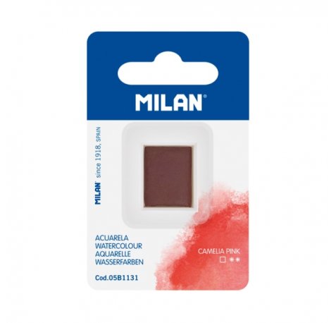 Milan Art Acuarela de Recambio - Medio Godet - Color Rosa