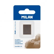 Milan Art Acuarela de Recambio - Medio Godet - Color Marron