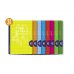 Lamela Pack de 10 Libretas Grapadas con 50 Hojas de 90g/m2 con Margen - Formato A4 - Pauta Cuadrovia de 3mm - Cubierta de Cartoncillo Plastificado - Papel Offset Blanco Extra - Colores Surtidos