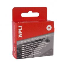 Apli Pack de 500 Arandelas de Refuerzo 13mm - Polipropileno - Color Blanco