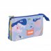 Milan Blue Odyssey Estuche Portatodo - 5 Compartimentos - 22x12x4cm - Multicolor
