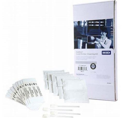 Fargo | Kit de limpieza con tarjetas de limpieza + 4 bastones + 3 sobres alcohol -