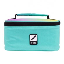 Milan Sunset Bolsa Isotermica Porta Alimentos 1,5L - Incluye 1 Recipiente para Alimentos - Interior Aislante Termico - Apertura Total - Color Turquesa