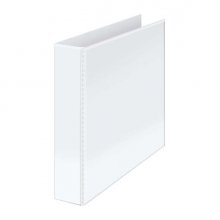 Dohe Carpeta Canguro Basic A4 - 4 Anillas Mixtas 55mm - Bolsa en Lomo y Portada - Carton Forrado - Color Blanco