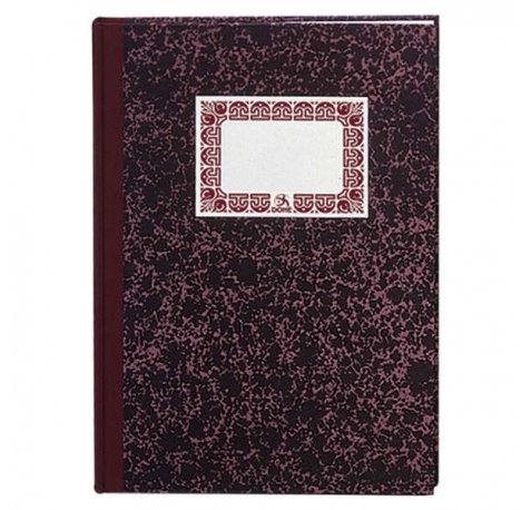 Dohe Cuaderno Cartone Caja - Folio Natural - Lomera de Tela - 100 Hojas Offset de 70gr