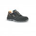 Upower Rotational L Calzado de Seguridad Bajos - Talla 46 - Empeine Gamuza Perforado, Puntal y Lamina de Acero, Suela Antideslizante PU/PU, Proteccion S1P FO SR - Color Gris Oscuro