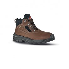Upower Smash GTX S Botines de Seguridad Impermeables - Talla 41 - Transpirables, Puntal Composite, Antiperforacion, Suela Antideslizante, Proteccion Avanzada S7S CI FO SR - Color Marron