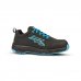 Upower Stinger ESD Calzado de Seguridad - Talla 42 - Durabilidad y Comodidad, Suela EVA con Agarre, Hidrofugo, Resistente a la Abrasion, Puntera Fibertoe, Plantilla Antiperforacion, Proteccion S3S CI HI HRO FO SR - Color Negro/Azul