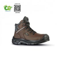 Upower Lancaster UK S ESD Calzado de Seguridad - Talla 41 - Puntera AirToe Composite Ultraligera, Sistema Antiperforacion, Forro Transpirable, Suela Antideslizante - Color Marron