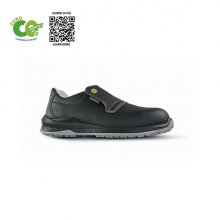 Upower Burn O ESD Calzado de Seguridad Eco-Friendly - Talla 42 - Puntera AirToe Composite, Resistente al Agua, Plantilla Antibacteriana, Suela Antideslizante, Proteccion S2 FO SR - Color Negro