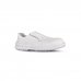 Upower Madrid O ESD Calzado de Seguridad sin Cordones - Talla 47 - Parte Superior Hidrofuga y Transpirable, Suela Antideslizante, Puntera Ultraligera, Proteccion S2 FO SR - Color Blanco