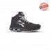 Upower Stego S ESD Calzado de Seguridad - Talla 45 - Puntera AirToe Aluminium, Antipinchazos, Parte Superior Repelente al Agua, Suela Infinergy, Proteccion S3S CI FO SR - Color Gris Oscuro